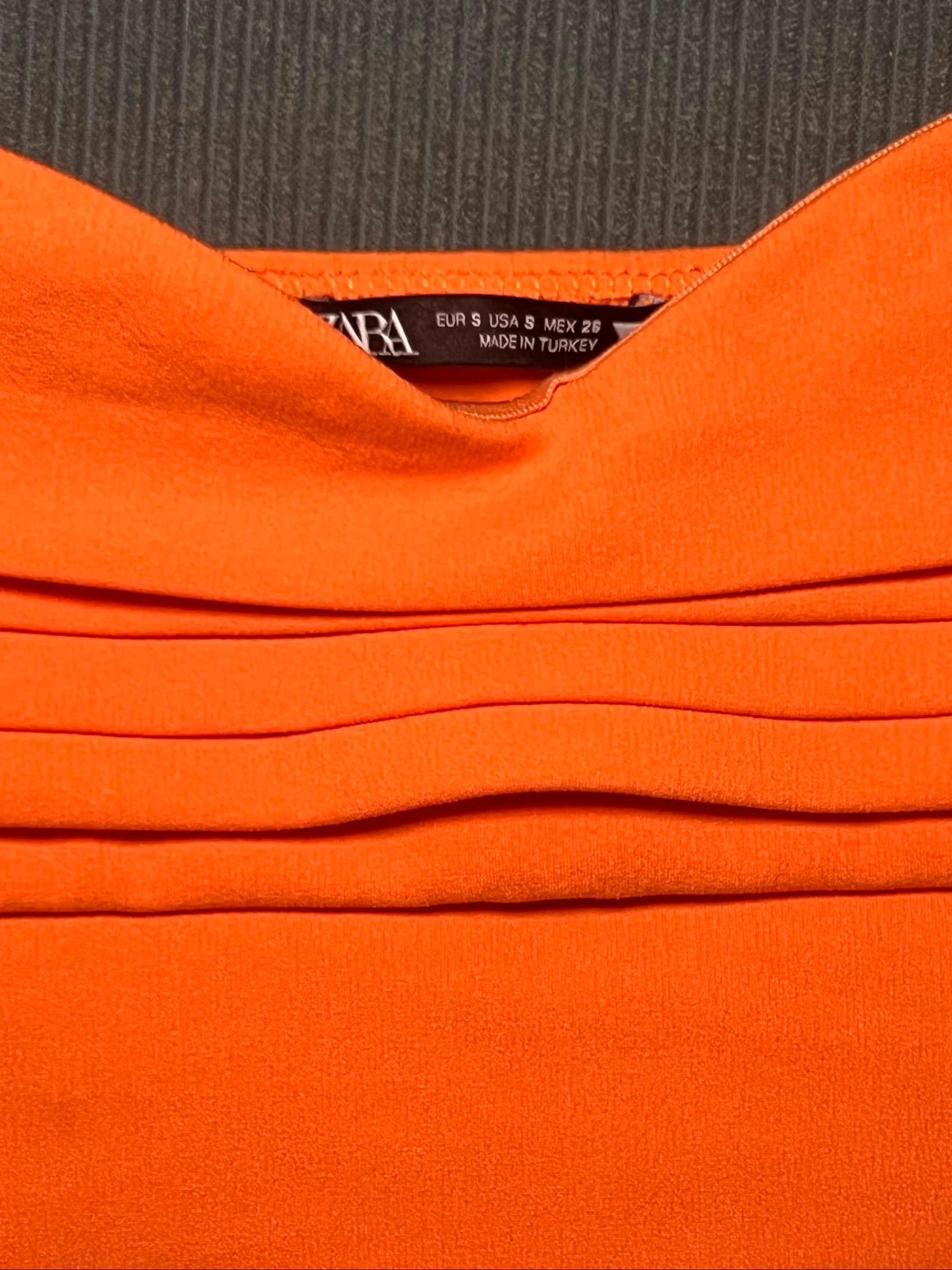 Orange Zara corset top – photo 3